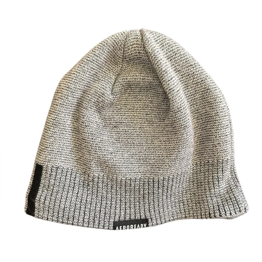 Adidas Men's Creator 2 Beanie, White/Black/Black Reflective, One Size